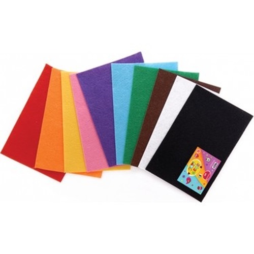 Puti Desenli Keçe A4 (10Lu Paket)