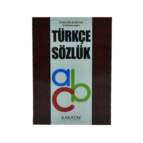 Karatay Yayınları Türkçe Sözlük