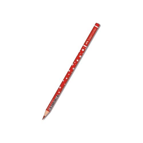 Faber Castell Puantiye Desenli Kalem Kırmızı