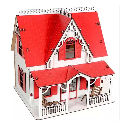 CC 00093 AHSAP KIRMIZI VILLA EV