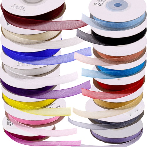 ORGANZE KURDELE 10 MM İNCE