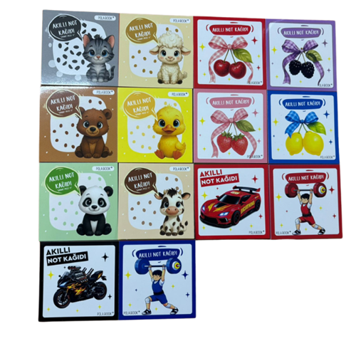 Pola Book Akıllı Not Kağıdı 7x7 cm 50 Sayfa Elektrostatik