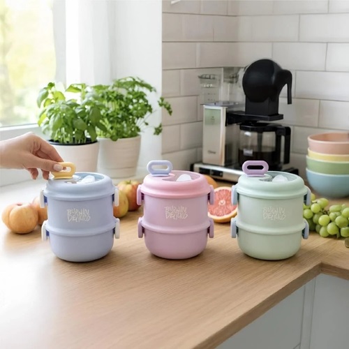VAGONLİFE Paslanmaz Çelik Premium Lunchbox 860 ml VGN12168 Yeşil