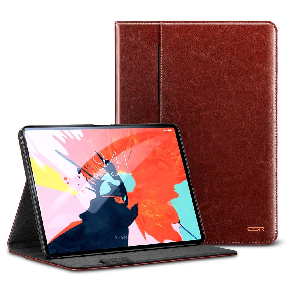 ESR iPad Pro 11 2018 Kılıf, Intelligent,Brown