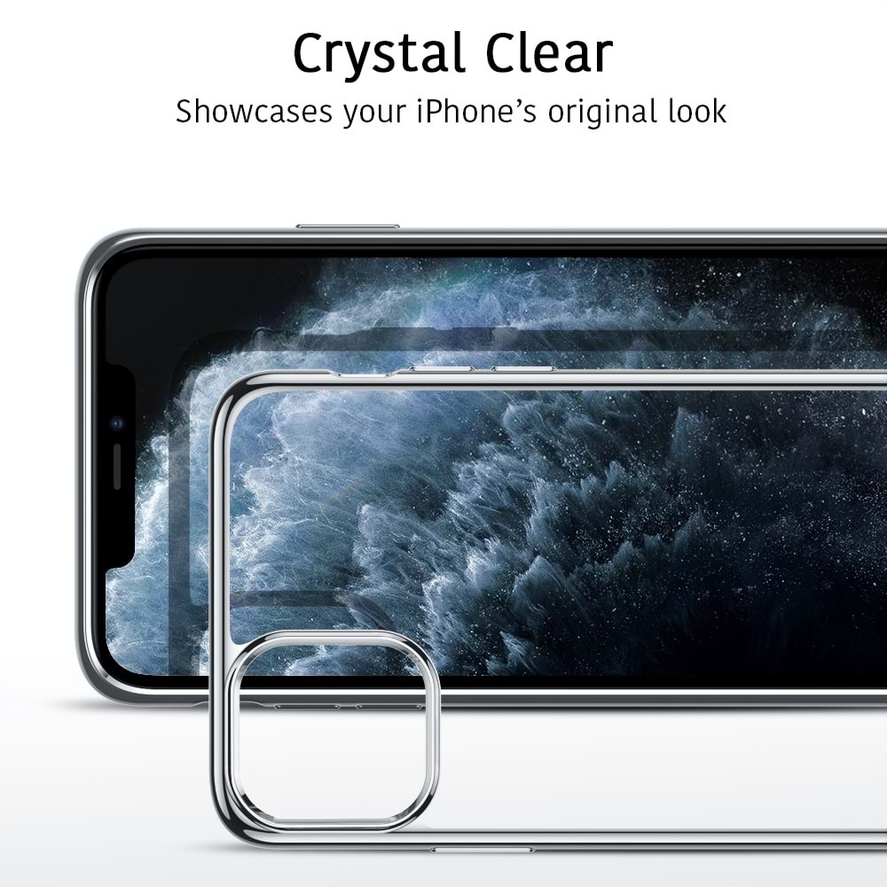 ESR iPhone 11 Pro Kılıf, Essential Crown,Silver