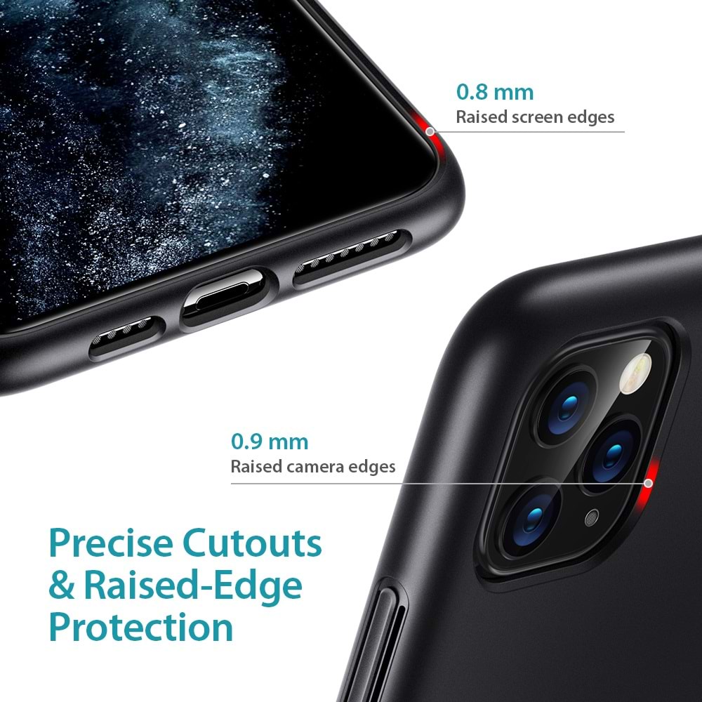 ESR iPhone 11 Pro Max Kılıf, ESR Air Shield Boost, Siyah