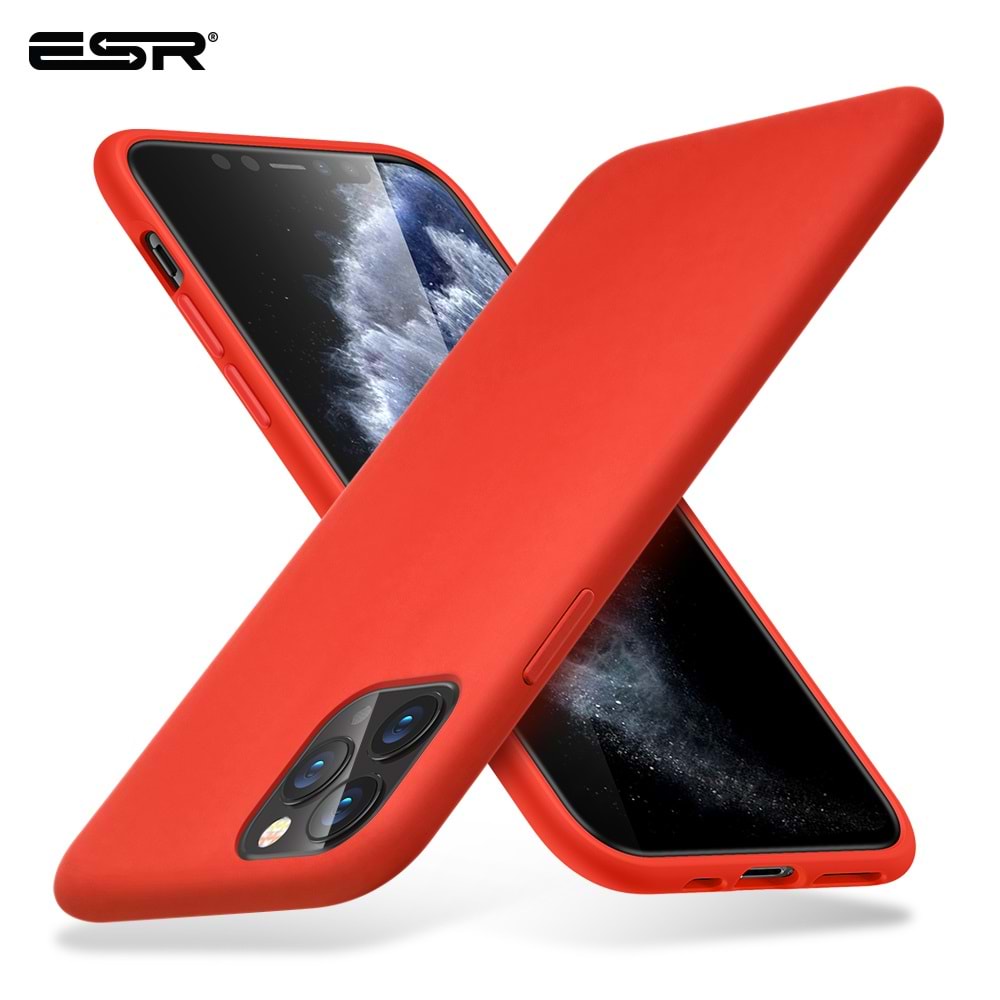 ESR iPhone 11 Pro Max Kılıf,Yippee Color,Red