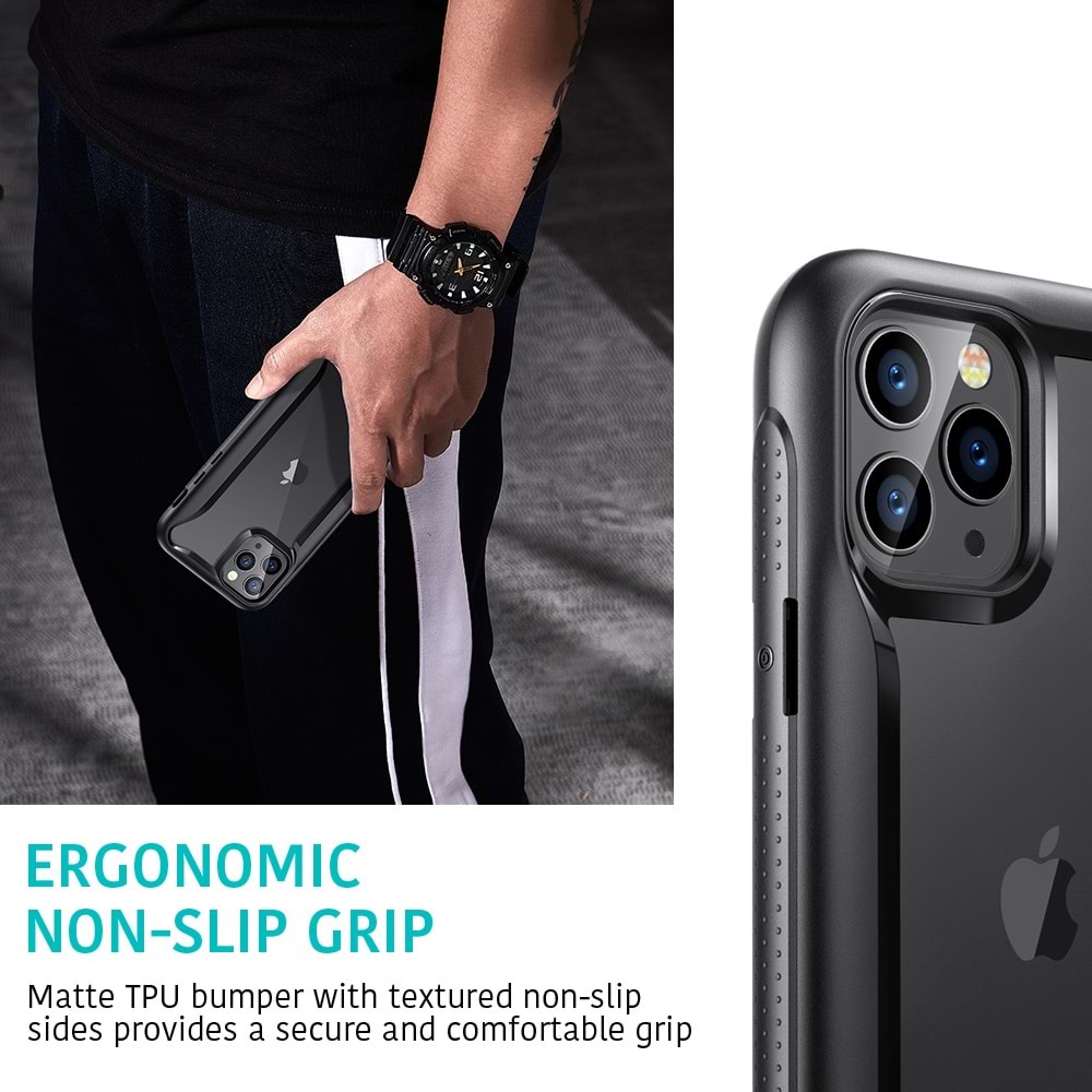 ESR iPhone 11 Pro Kılıf, Hybrid Armor, Siyah