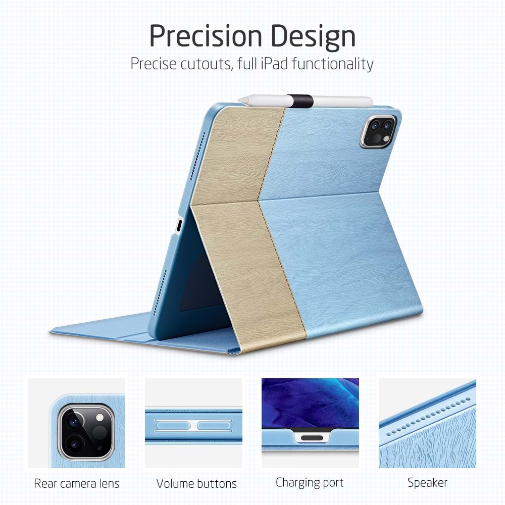 ESR iPad Pro 12.9 2020 Kılıf-Simplicity Holder-Sky