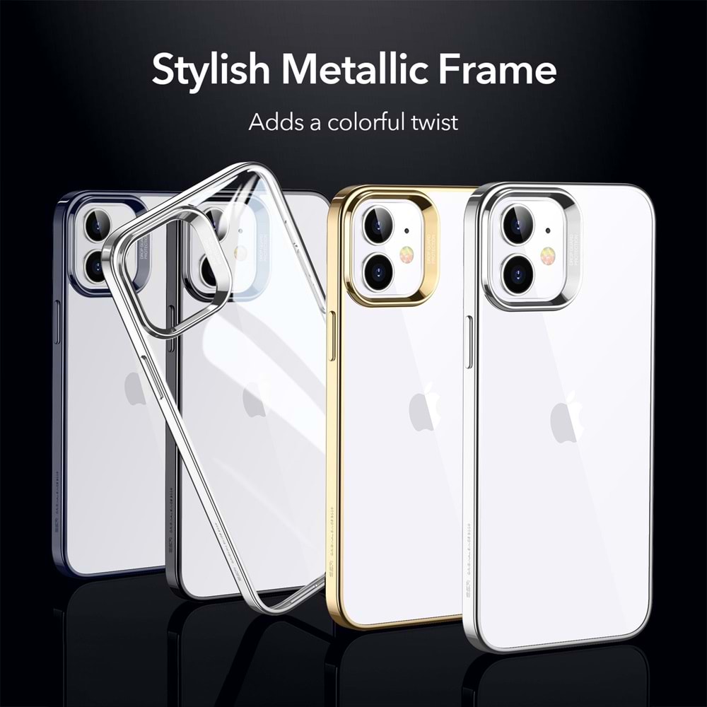 ESR iPhone 12 Mini Kılıf,Halo Gümüş Rengi