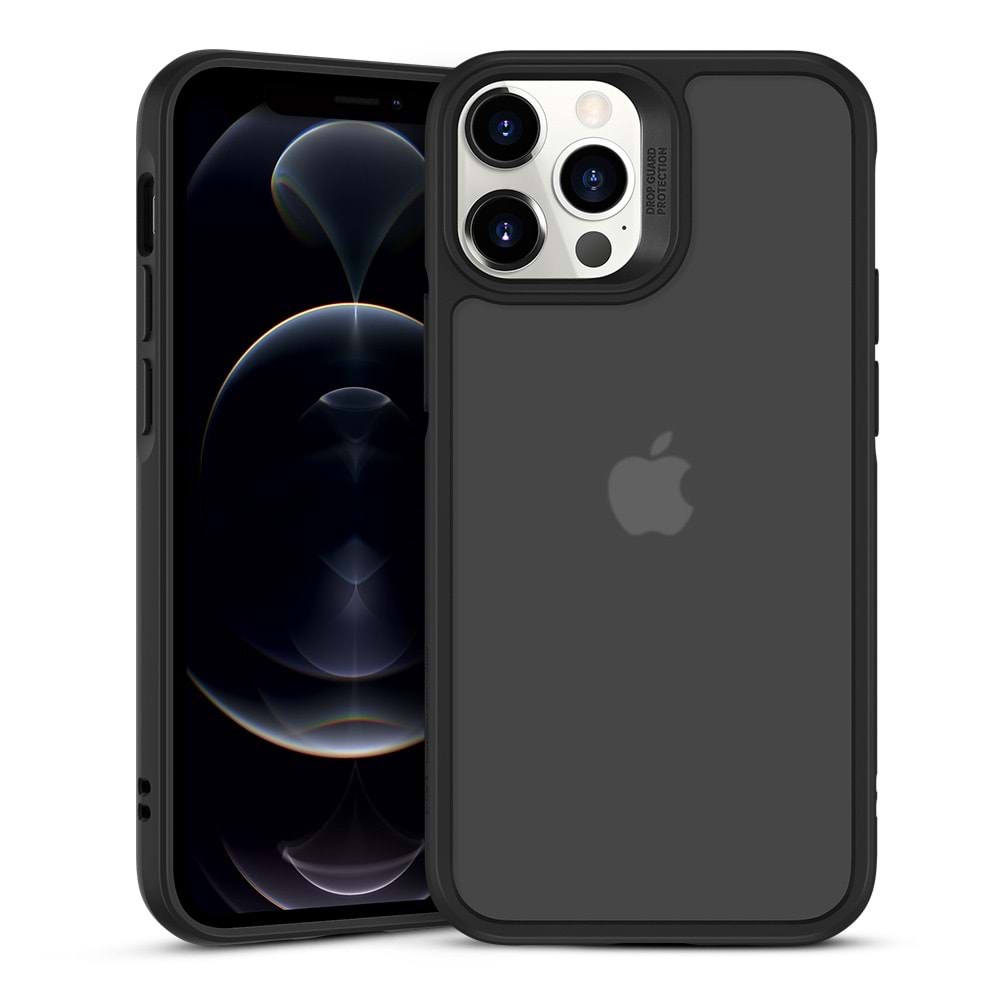 ESR iPhone 12 Pro Max Kılıf,Ice Shield Siyah