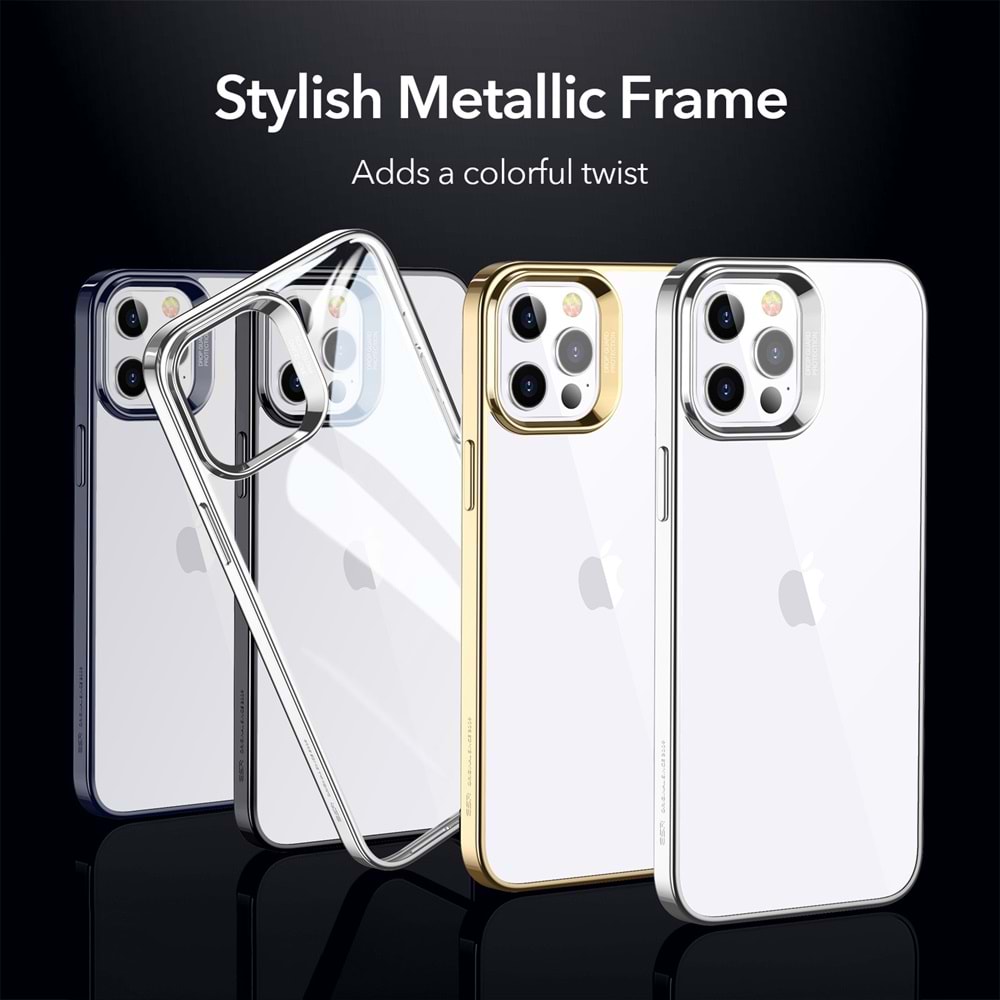 ESR iPhone 12 Pro Max Kılıf,Halo Gümüş Rengi