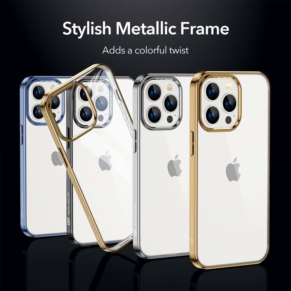 ESR iPhone 13 Pro Kılıf,Classic Hybrid Gold