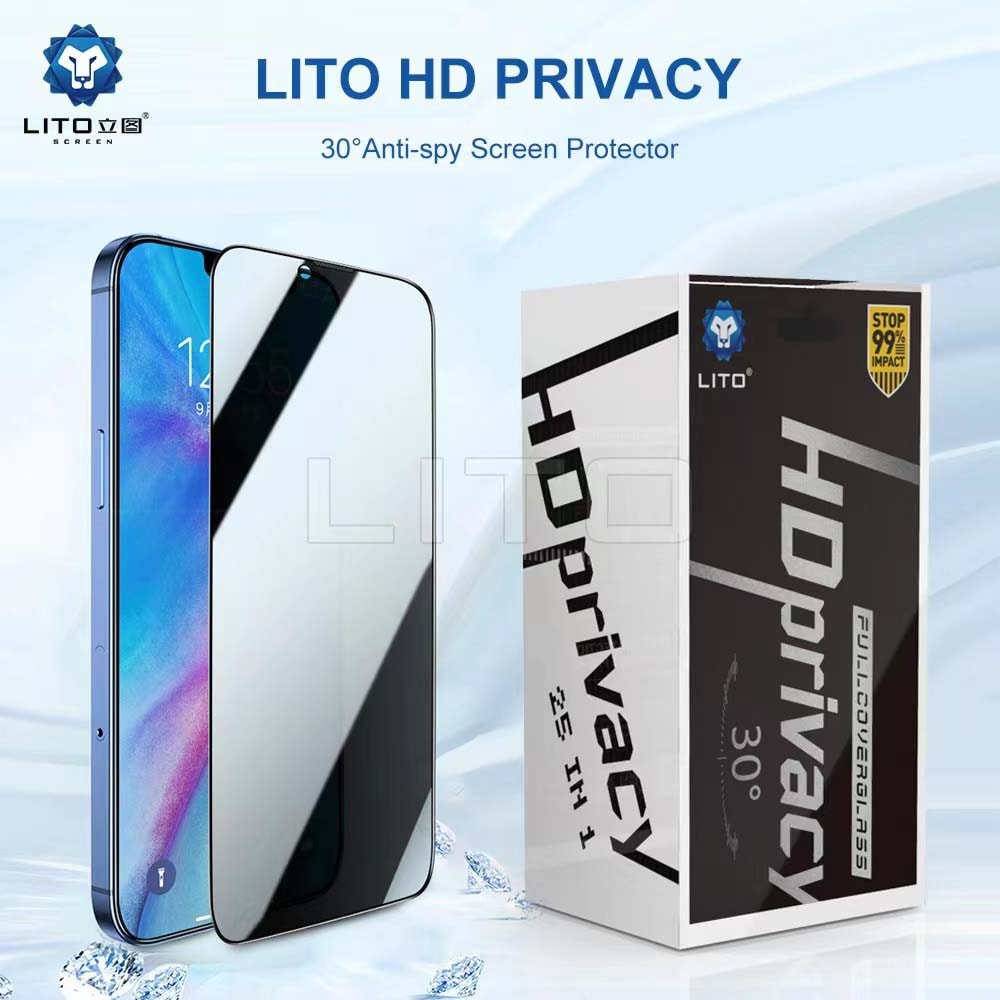 LİTO HD+ iPhone 11/Xr Privacy Ekran Koruyucu