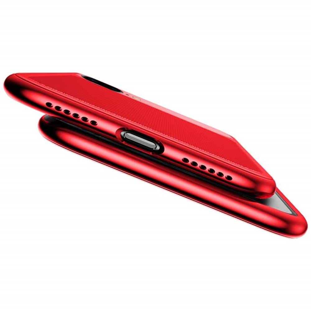 Baseus Knight iPhone 7 2020 Kılıf Kırmızı