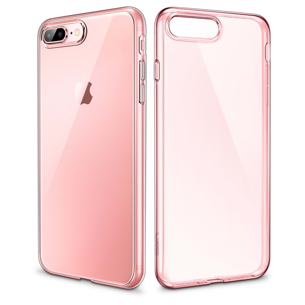 ESR iPhone 7 Plus/8 Plus Kılıf, Essential Zero, Pink Gold