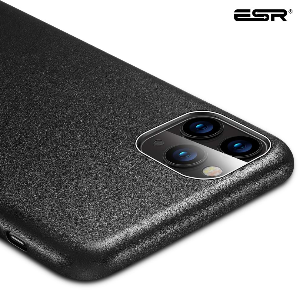 ESR iPhone 11 Pro Kılıf,Metro Leather,Black
