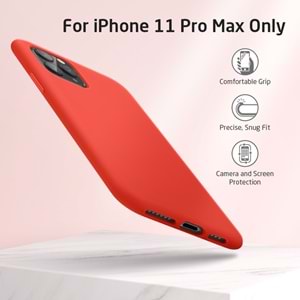 ESR iPhone 11 Pro Max Kılıf,Yippee Color,Red