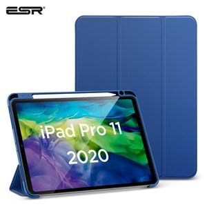 ESR iPad Pro 11 2020 Kılıf-Rebound Pencil-Navy Blue