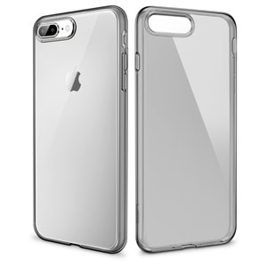 ESR iPhone 7 Plus / 8 Plus Kılıf, Essential,Clear Black
