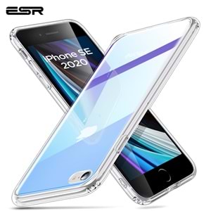 ESR iPhone SE 2020 Kılıf,Ice Shield Mavi+Mor