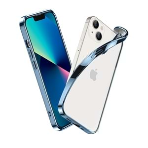 ESR iPhone 13 Kılıf,Classic Hybrid Metalik Mavi