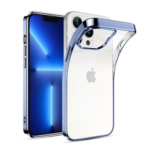 ESR iPhone 13 Pro Kılıf,Classic Hybrid Metalik Mavi