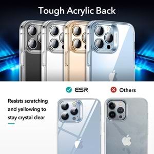 ESR iPhone 13 Pro Kılıf,Classic Hybrid+Ekran Koruyucu