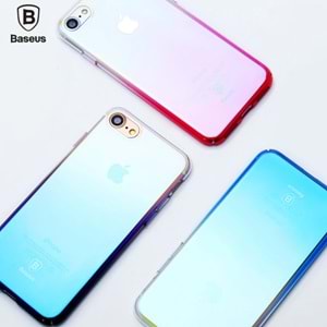 Baseus Glaze iPhone 7 2020 Kılıf Mavi
