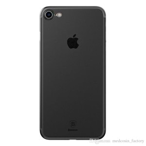 Baseus Stylish Choice Mat, Siyah iPhone 7 Plus / 8 Plus Kılıf