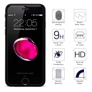 Lito Apple iPhone 7 Plus / 8 Plus Cam Ekran Koruyucu
