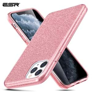 ESR iPhone 11 Pro Kılıf, Makeup Glitter,Rose Gold