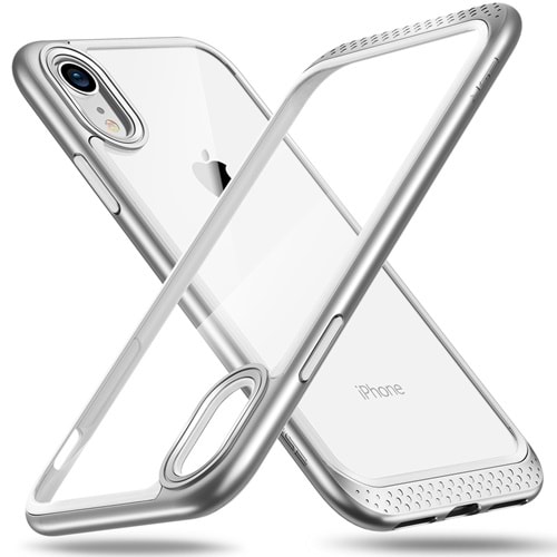 ESR iPhone XR Kılıf, Bumper Hoop Lite,Silver
