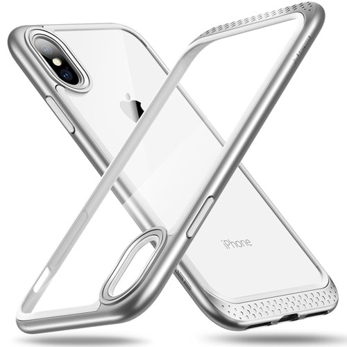 ESR iPhone XS Max Kılıf, Bumper Hoop Lite,Silver