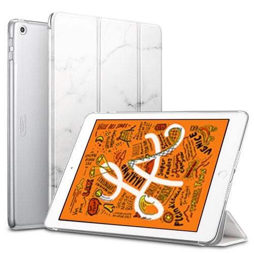 ESR iPad mini 2019 Kılıf, Marble,White