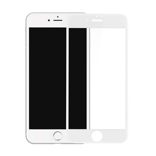 Baseus Silk-Screen 3D Arc cam Film iPhone 7Plus/8 Plus Beyaz