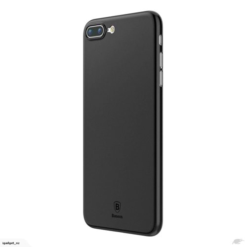 Baseus Stylish Choice Mat, Siyah iPhone 7 Plus / 8 Plus Kılıf