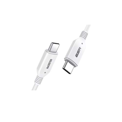 ESR USB-C to USB-C PD Kablo, 1.8M, Beyaz