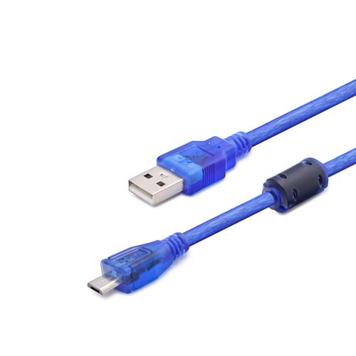 HADRON HD4403 KABLO USB MICRO 1.5MT TRANSPARENT (PS4 UYUMLU)