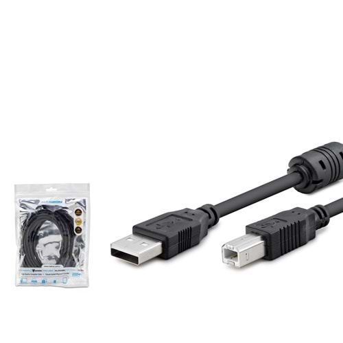 HADRON HDX7507(4740) KABLO PRINTER TO USB 4.8MT SİYAH