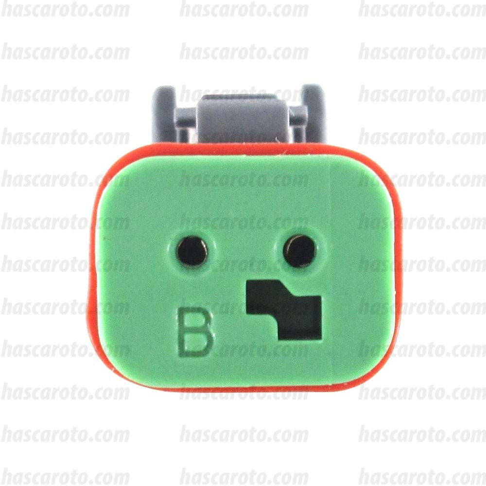 DEUTSCH 2 Lİ İŞ MAKİNASI SOKETİ ( KABLOSUZ )