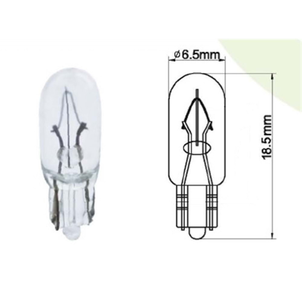 ( 12V ) 1,7 W FORD TRANSİT V184 GÖĞÜS AMPULU