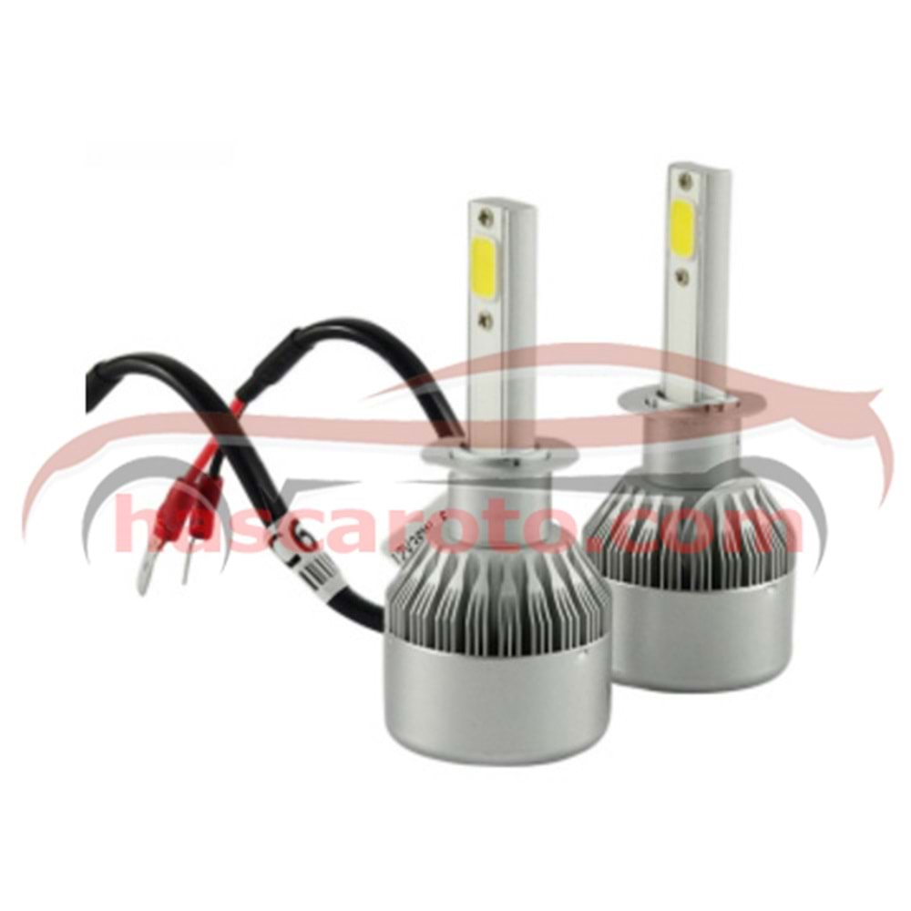 ( LED XENON SET ) H3 ( 6000 CAL. ) ( 12-24 Volt )