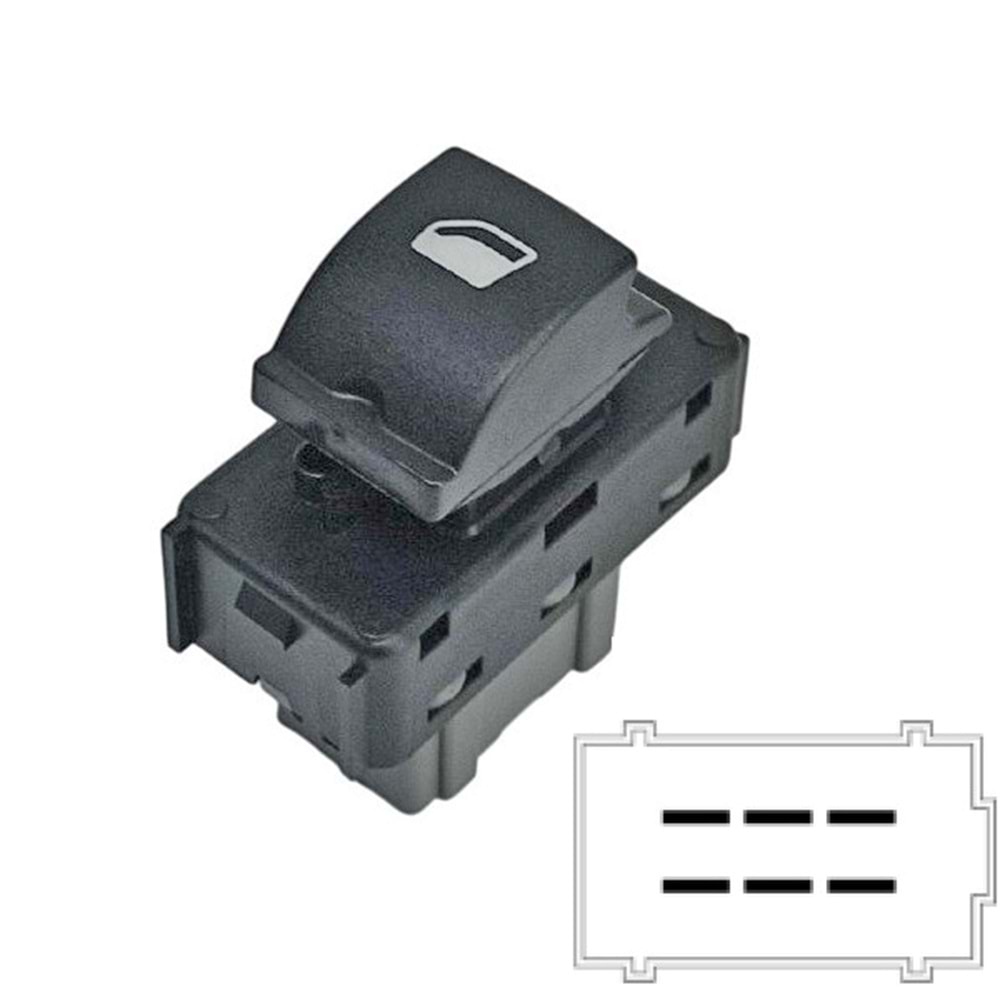 PEUGEOT 208 - PARTNER - C3 - C4 ( GRİ TABANLI ) ( 6 FİŞ )