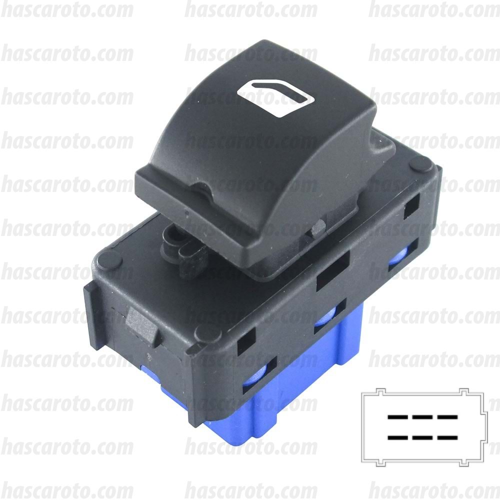 PEUGEOT 301 ( MAVİ TABANLI ) ( SOL ) ( 6 FİŞ )