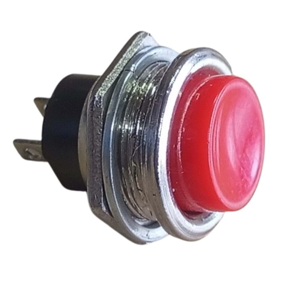 ( METAL ) ( 16 mm / FİŞLİ ) ( KIRMIZI )