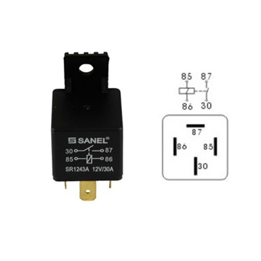 ( 12 Volt / 30 Ah. ) ( 4 FİŞLİ )