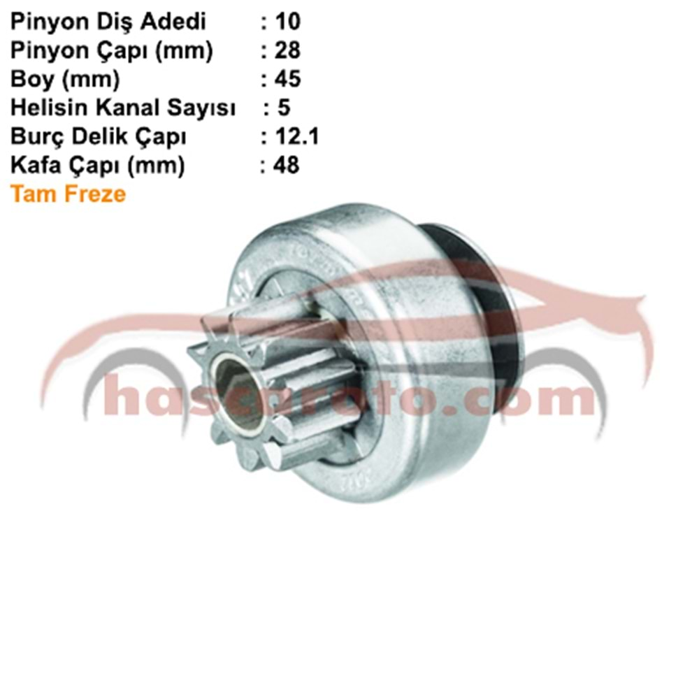 ( 10 DİŞ ) DACIA LOGAN / RENAULT MEGANE II DIZEL / FORD FOCUS BENZİNL