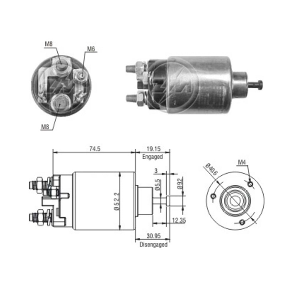 ( 12V ) OPEL VECTRA - ASTRA - MERIVA - ZAFIRA - CORSA / FIAT DOBLO-