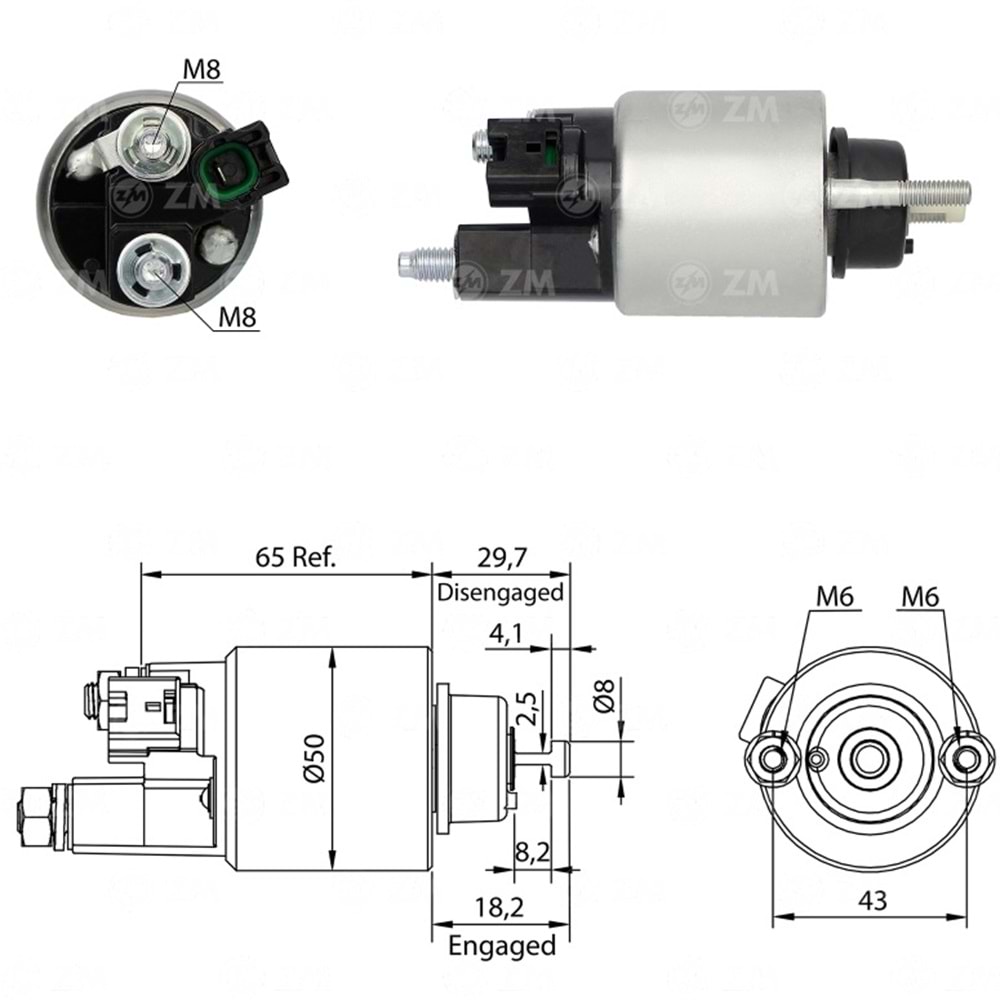 ( 12V ) TOYOTA COROLLA 1,6I / CARINA - AVENSIS